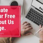 create free about us page generator